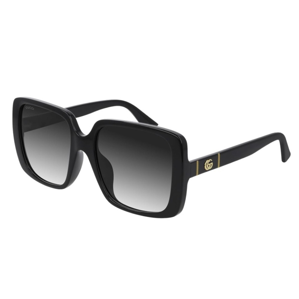 oversized black Gucci square sunglasses | authentic - Picture 7 of 9